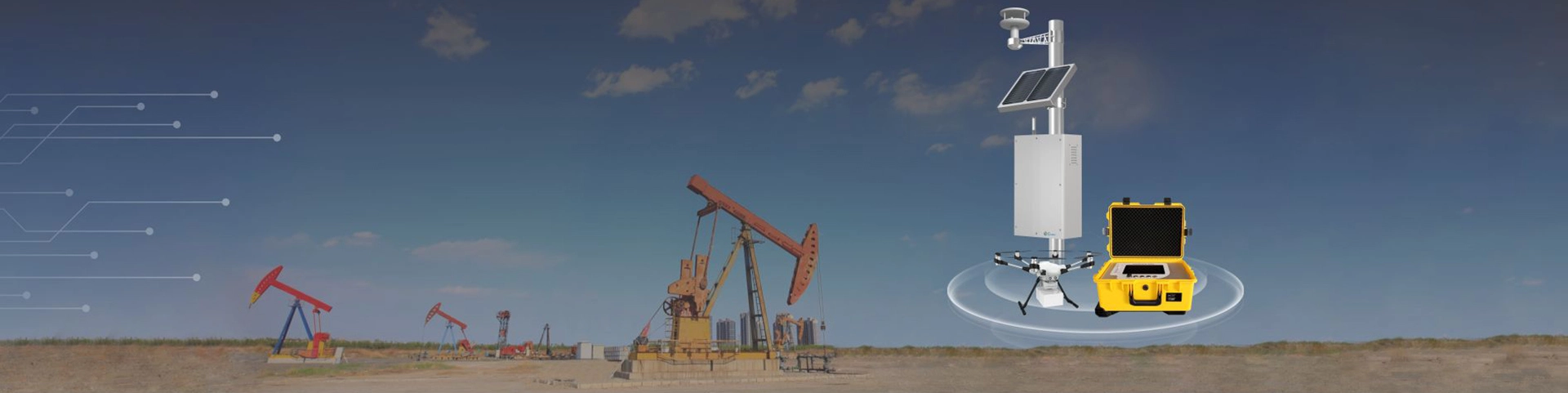 Kontinuierliches Methan-Emissions überwachungs system