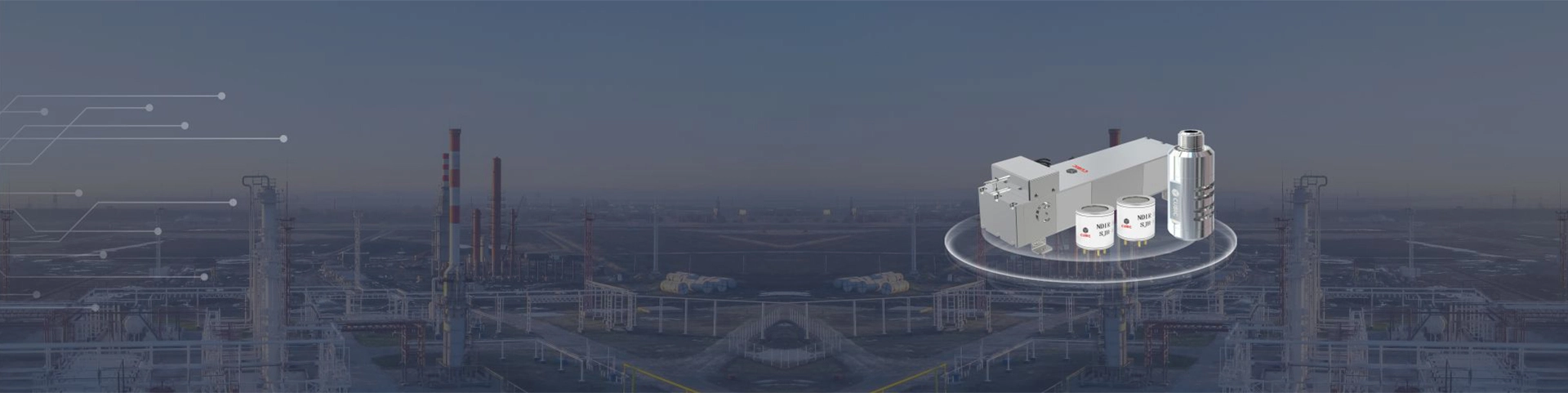 Optische Methangas-Sensor-Lösung